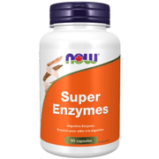 NOW Super Enzymes 90 Caps Supplements - Digestive Enzymes at Village Vitamin Store