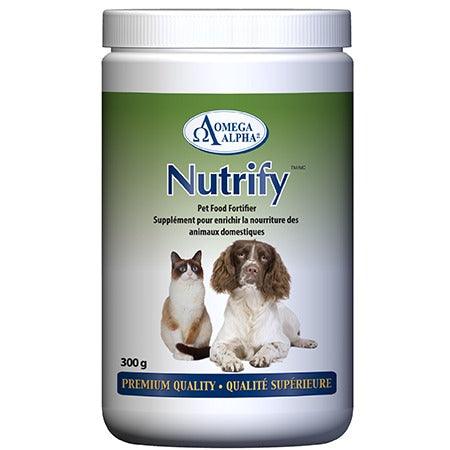 Omega Alpha Nutrify 300G Pet Supplies at Village Vitamin Store