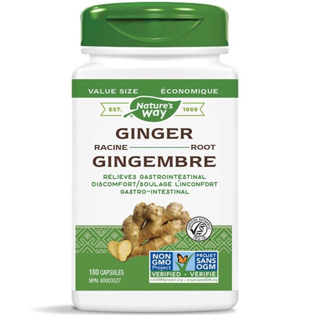 Nature's Way Ginger Root 180 Caps Supplements at Village Vitamin Store
