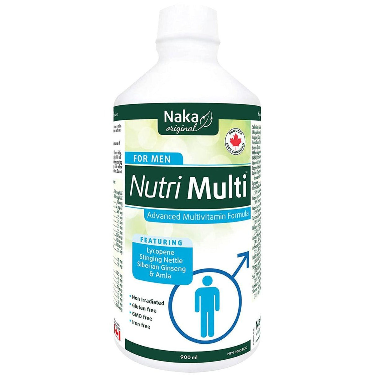 Naka Nutri Multi For Men 900mL Vitamins - Multivitamins at Village Vitamin Store