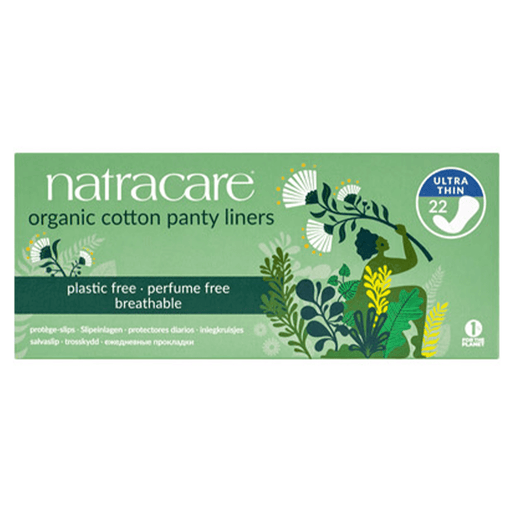 NatraCare Organic Mini Panty Liners 30 Liners