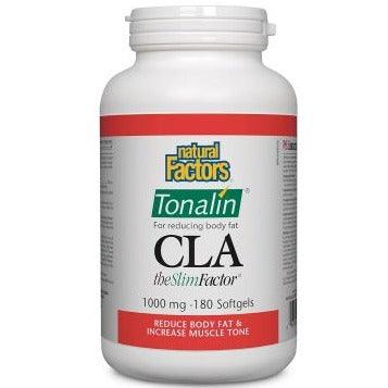 Natural Factors CLA Tonalin The Slim Factor 1000mg 180 Softgels Supplements - Weight Loss at Village Vitamin Store