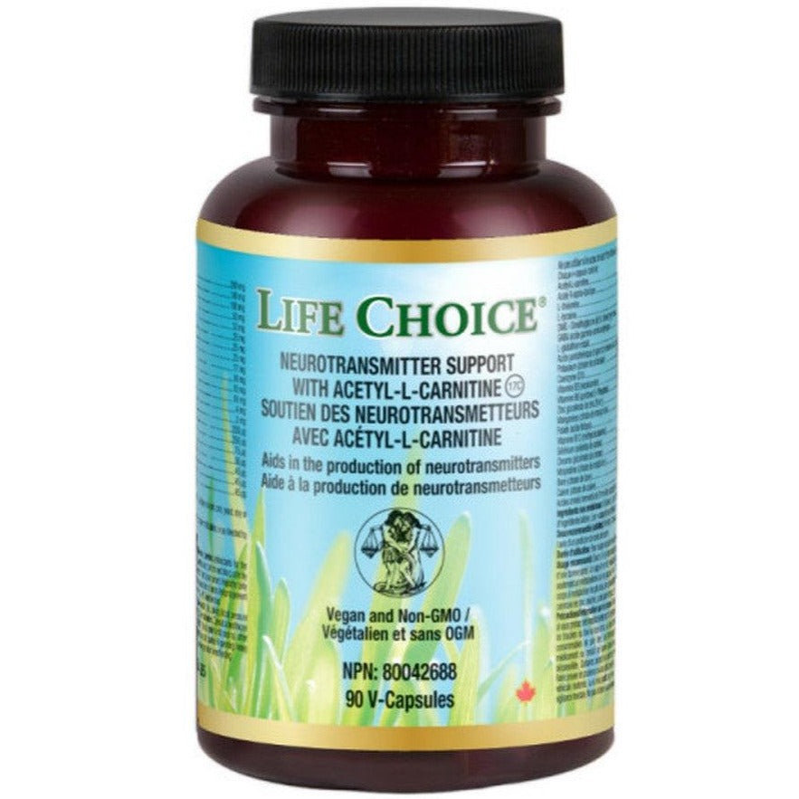 Life Choice Neurotransmitter Support 90 Caps Supplements - Cognitive Health at Village Vitamin Store