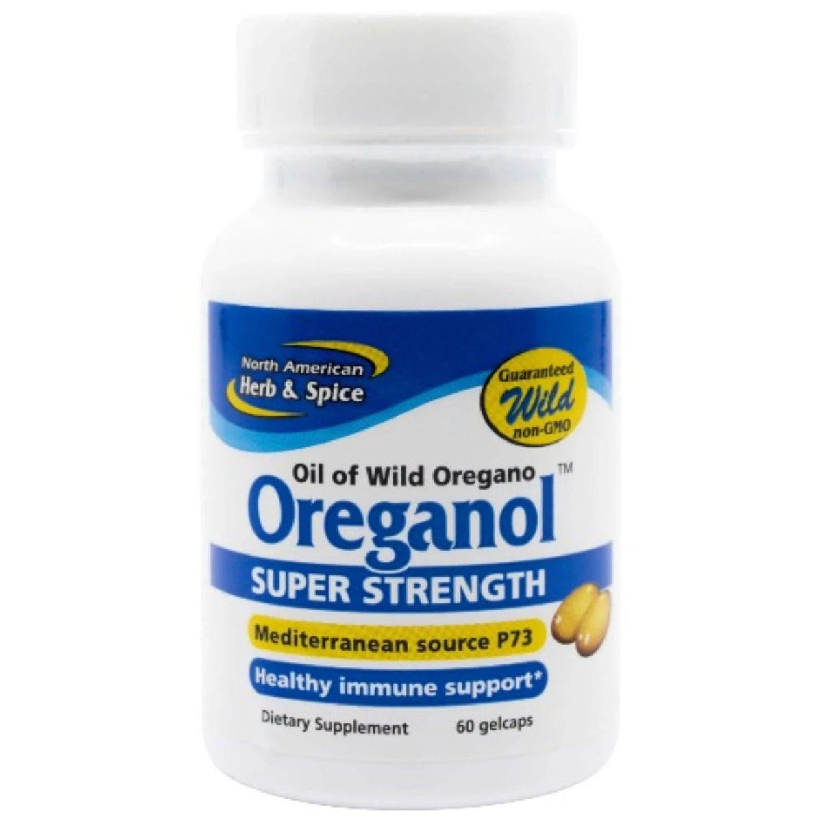 North American Herb & Spice Oreganol P73 Super Strength 60 softgels Cough, Cold & Flu at Village Vitamin Store