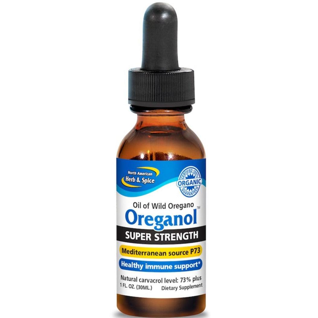 North American Herbs & Spice Oil Of Wild Oregano Oreganol Super Strength P73 30mL Cough, Cold & Flu at Village Vitamin Store