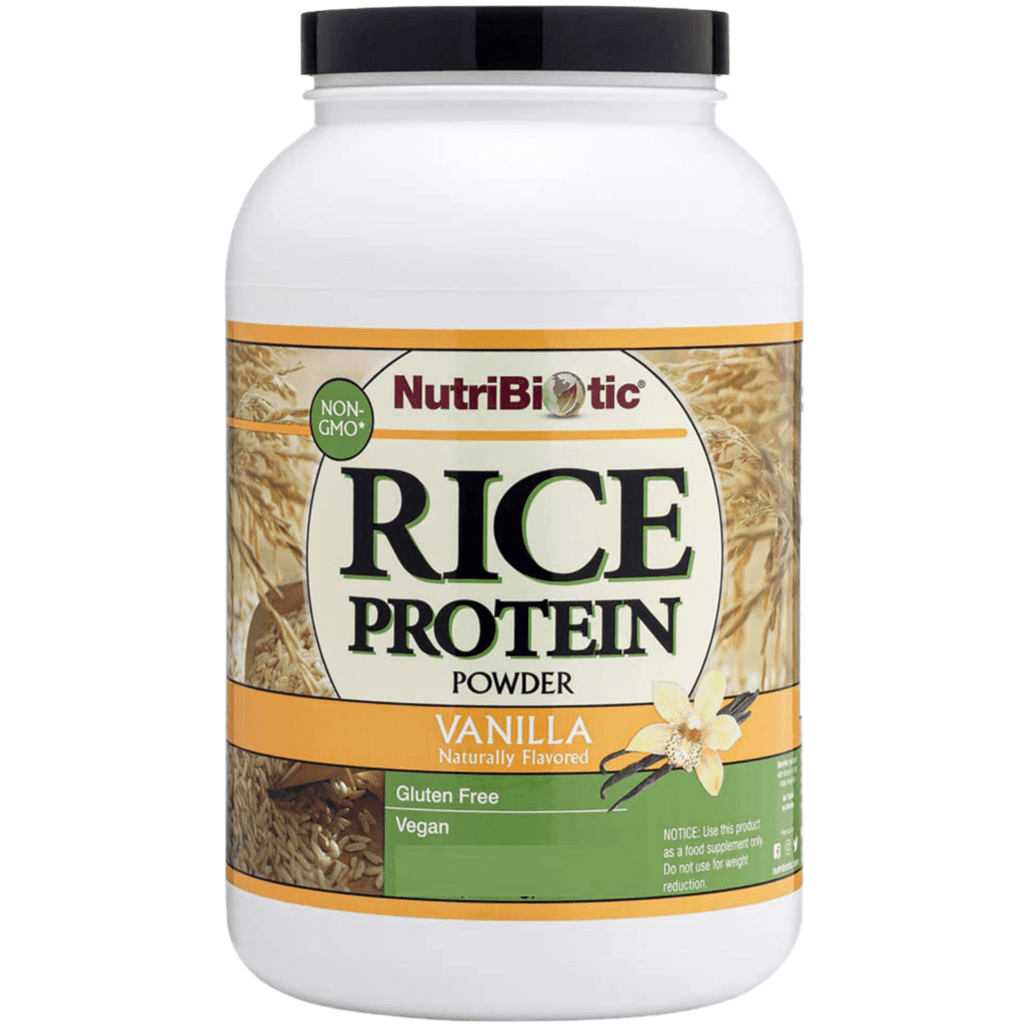 Nutri Biotic Rice Protein Vanilla 600g Supplements - Protein at Village Vitamin Store