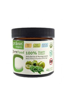 Pranin Organic Pure Food C 42G Supplements at Village Vitamin Store