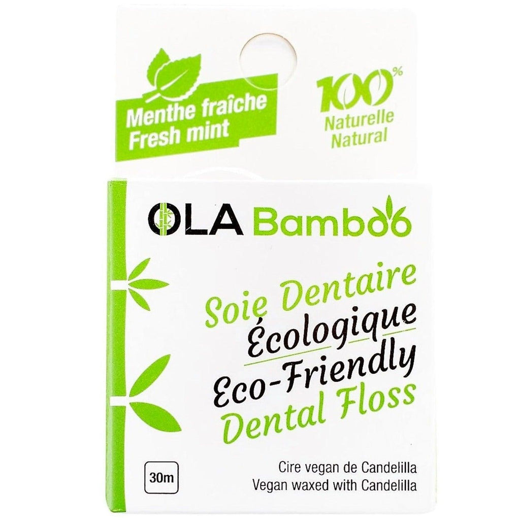 Ola Bamboo Eco Friendly Dental Floss Oral Care at Village Vitamin Store