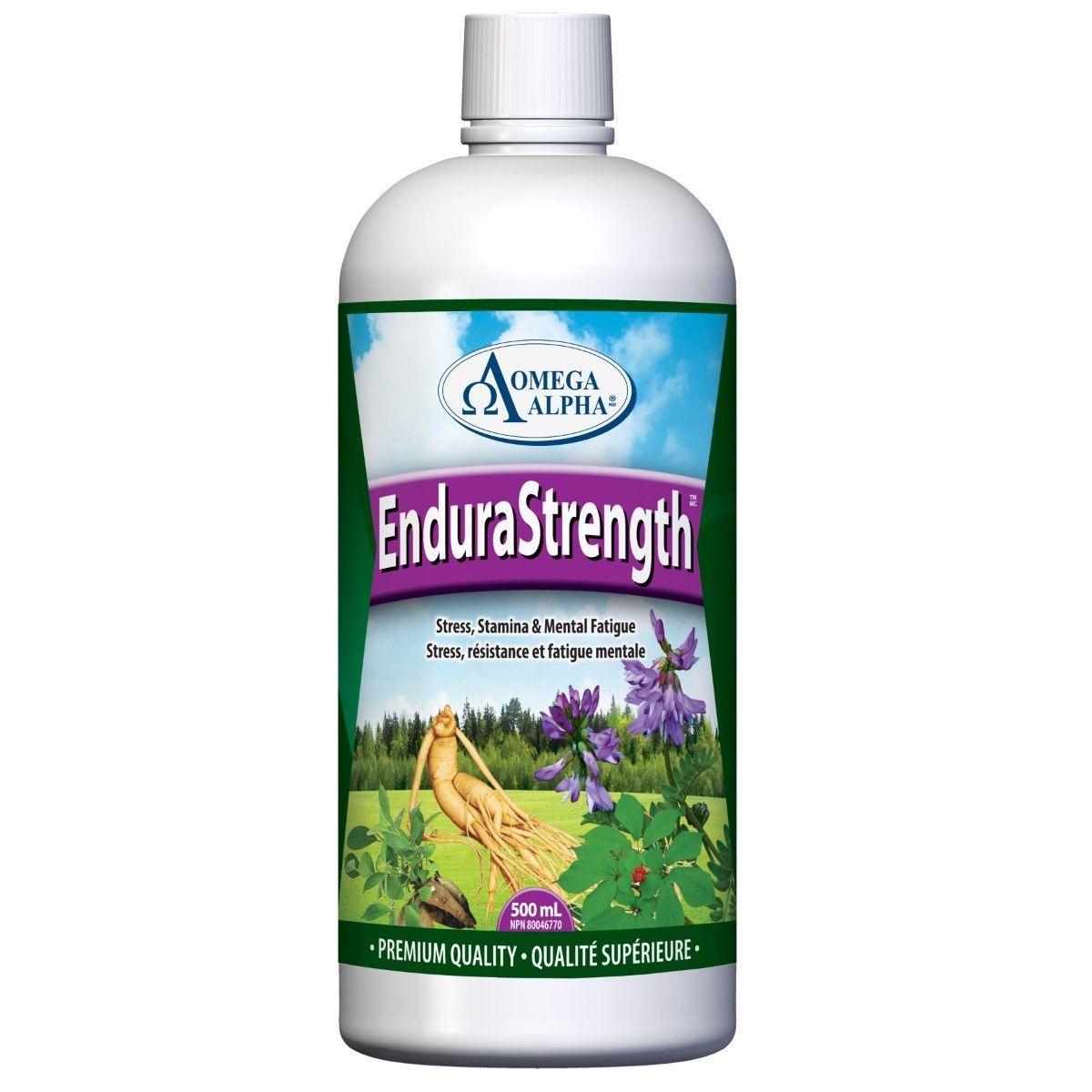 Omega Alpha EnduraStrength 500mL Supplements at Village Vitamin Store
