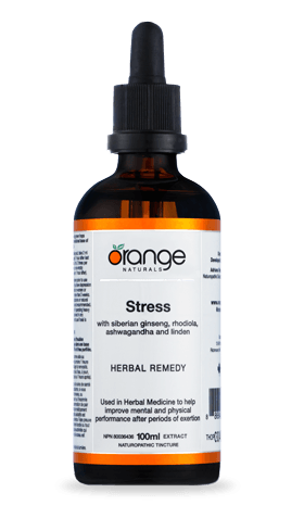 Orange Naturals Stress 100mL Supplements - Stress at Village Vitamin Store