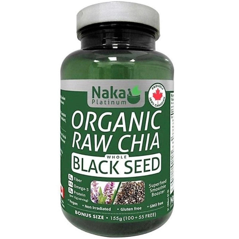 NAKA Platinum Organic Raw Chia Seed 155g Food Items at Village Vitamin Store