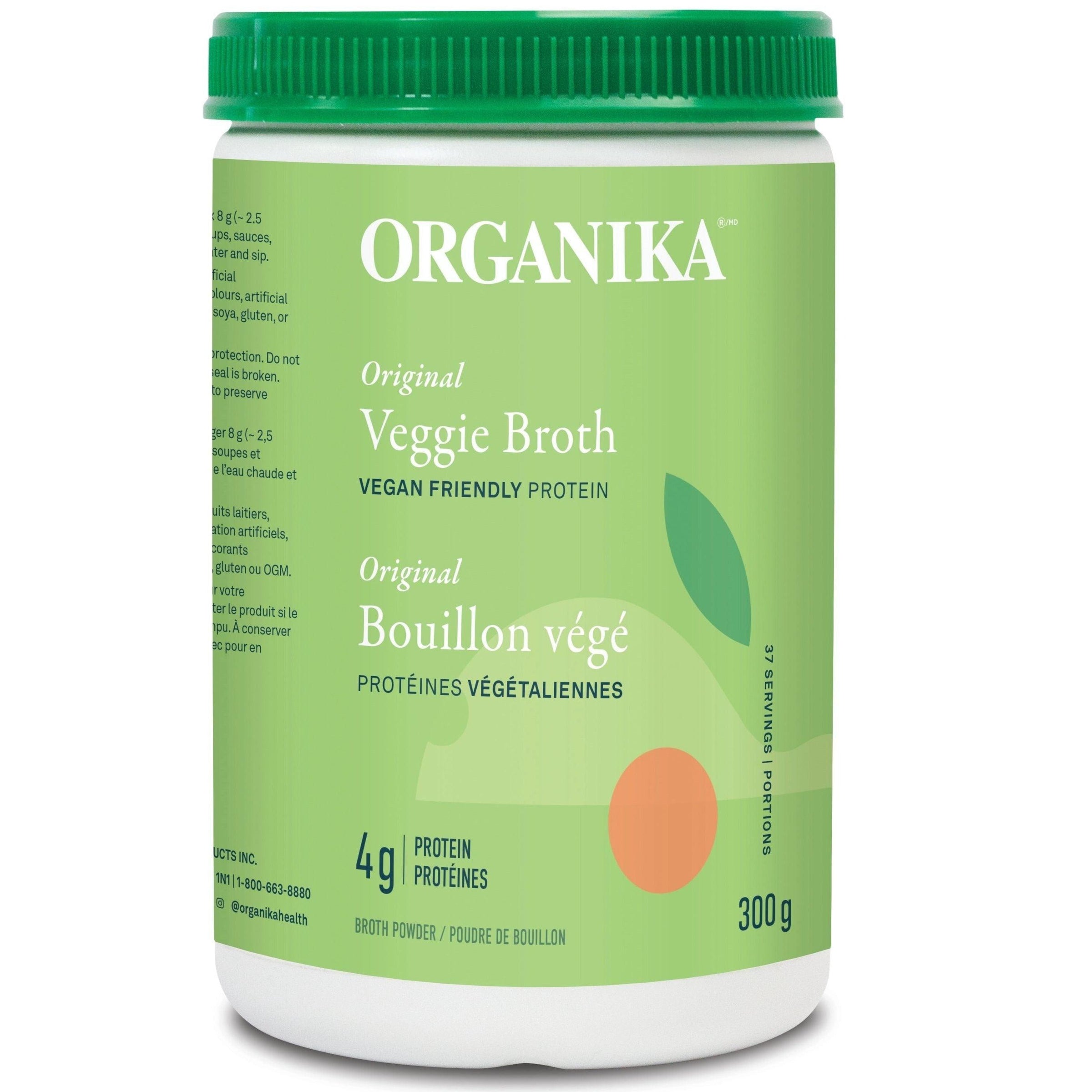 Organika Veggie Broth Original 300g Supplements at Village Vitamin Store