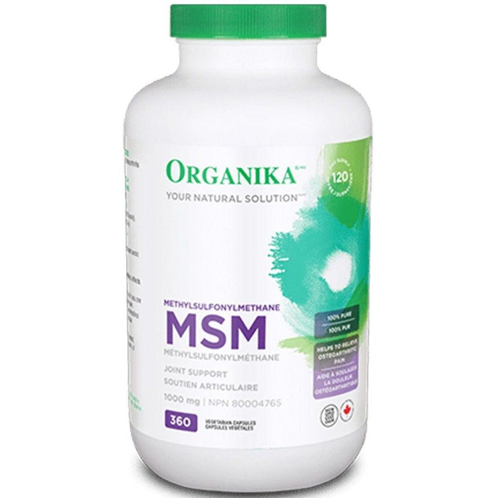 Vitamins Organika MSM 1000MG 360 Caps Organika