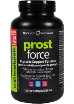 Prairie Naturals Prost-Force 120 Softgels +20 Softgels Free Bonus Pack Supplements - Prostate at Village Vitamin Store