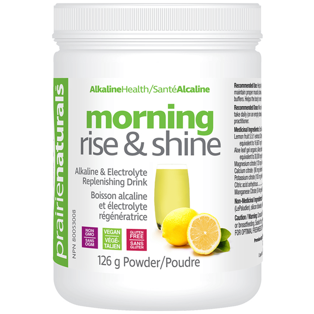Prairie Naturals Morning Rise & Shine 126g Powder Supplements at Village Vitamin Store