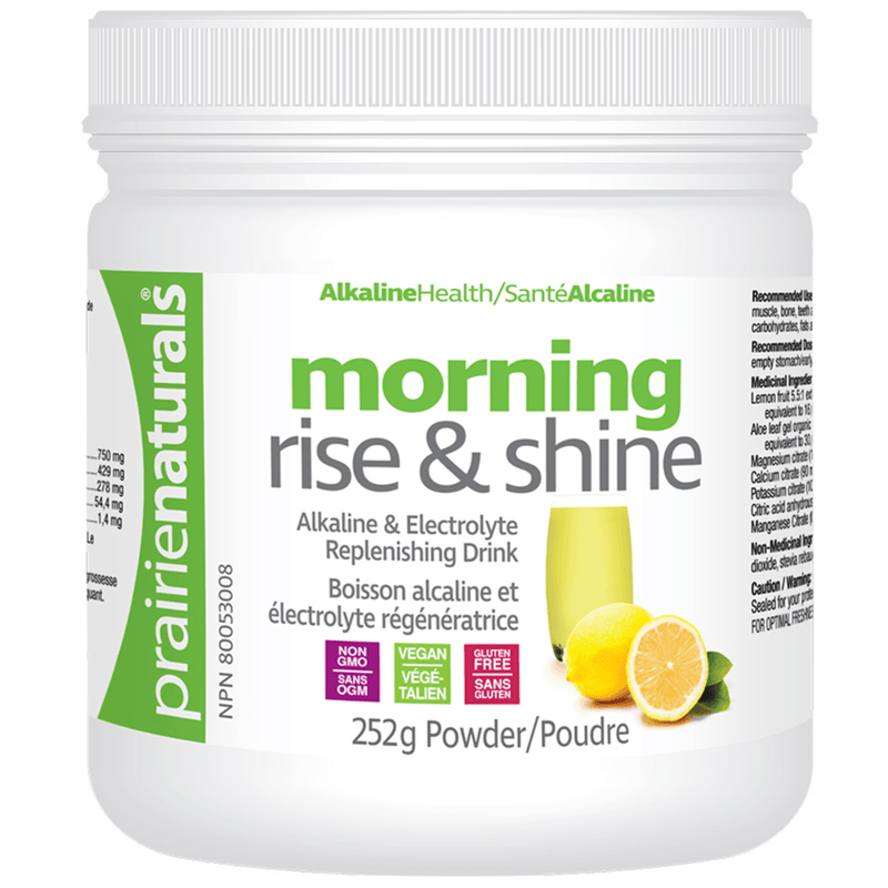 Prairie Naturals Morning Rise & Shine 252g Powder Supplements at Village Vitamin Store