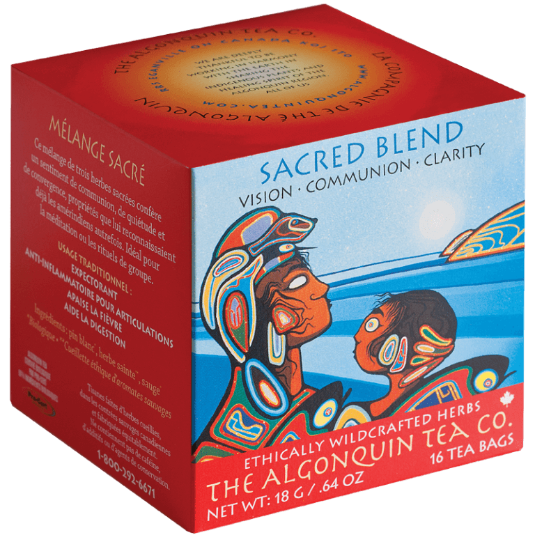 Algonquin Tea Sacred Blend Food Items at Village Vitamin Store