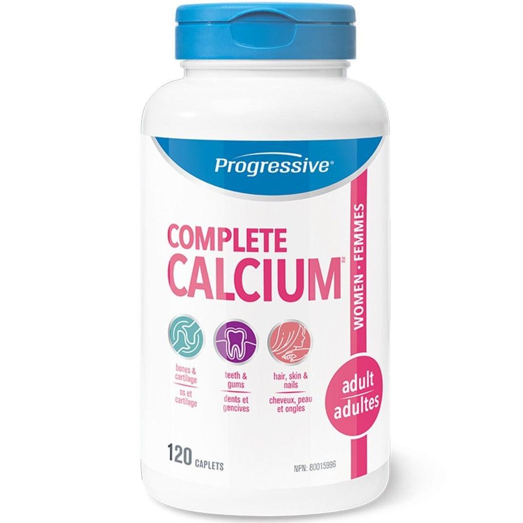 Progressive Complete Calcium For Women 120 Caplets Minerals - Calcium at Village Vitamin Store