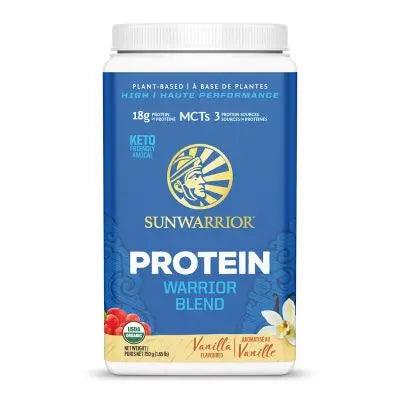 Sunwarrior Warrior Blend Vanilla 750gms Supplements - Protein at Village Vitamin Store