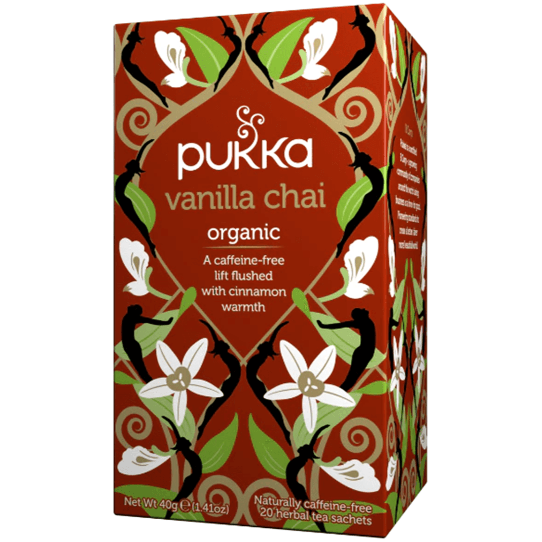 Pukka Organic Vanilla Chai 20 Tea Bags Food Items at Village Vitamin Store