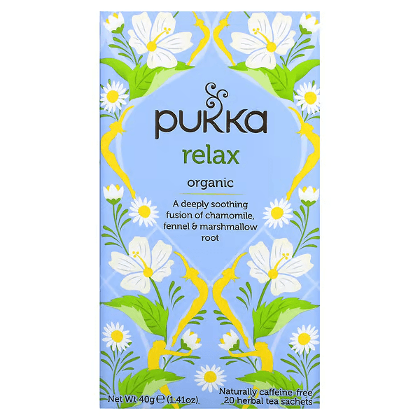 Pukka Relax Tea 20 Tea Bags Food Items at Village Vitamin Store