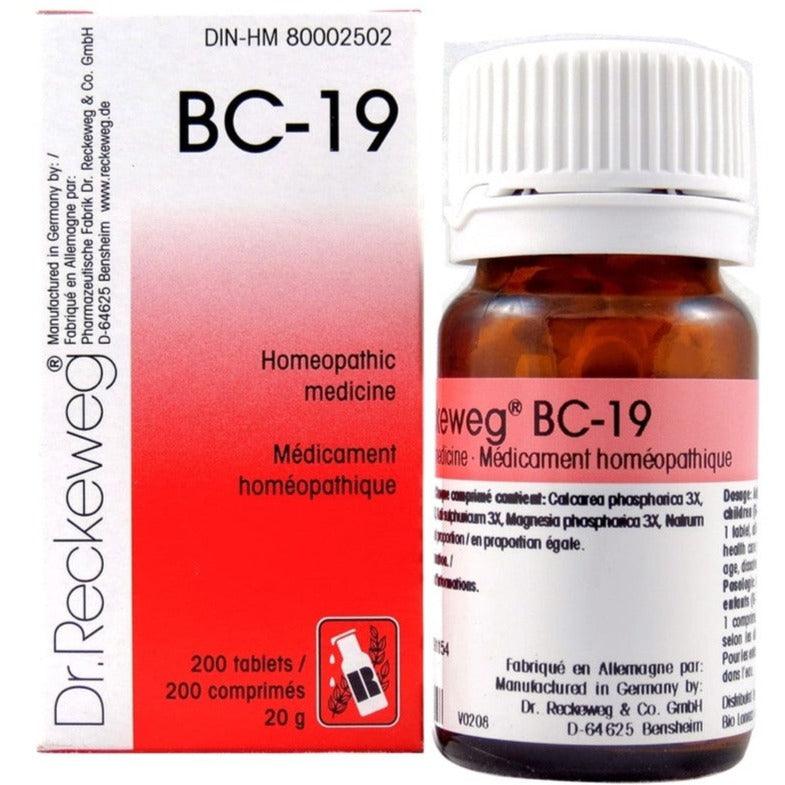 Dr. Reckeweg BC-19 200 Tablets Homeopathic at Village Vitamin Store
