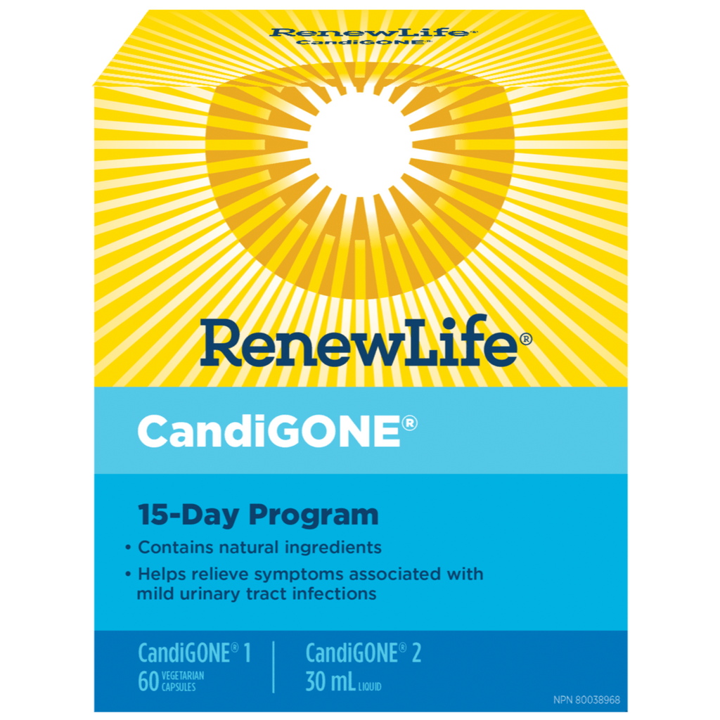 Renew Life Candigone 15 Day Program Supplements - Digestive Health at Village Vitamin Store