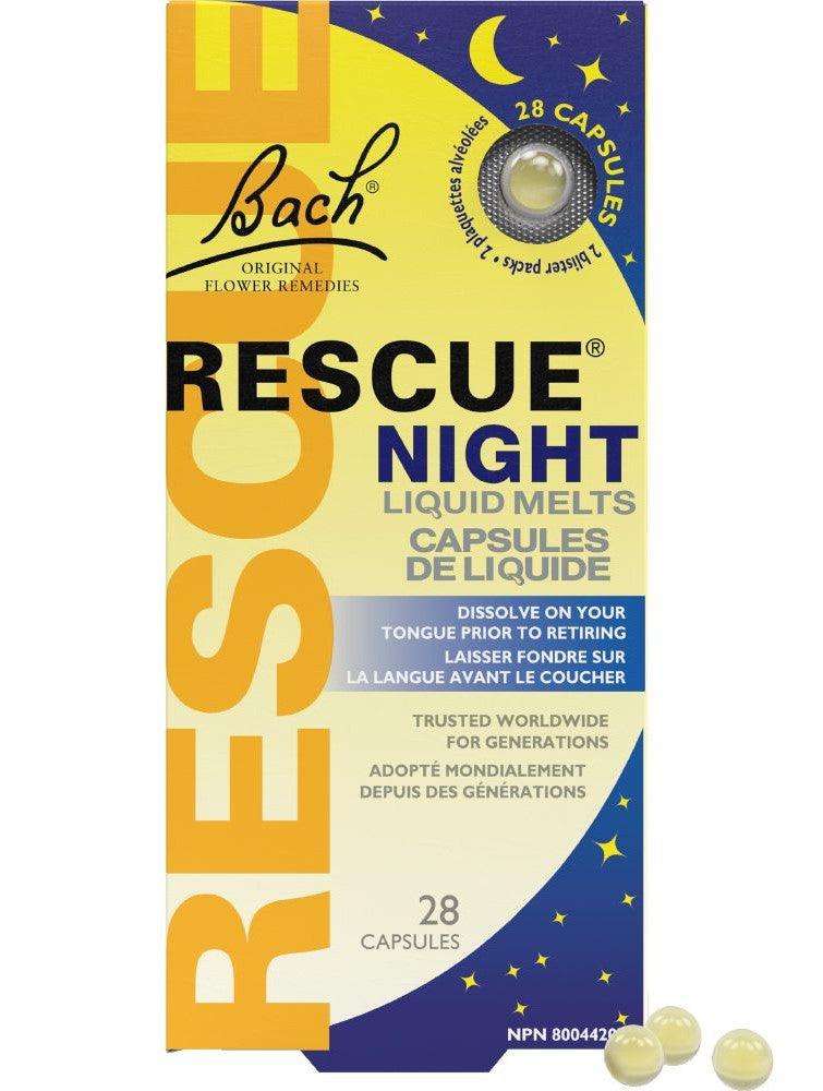 Rescue Remedy Night Liquid Melts 28 Caps Homeopathic at Village Vitamin Store