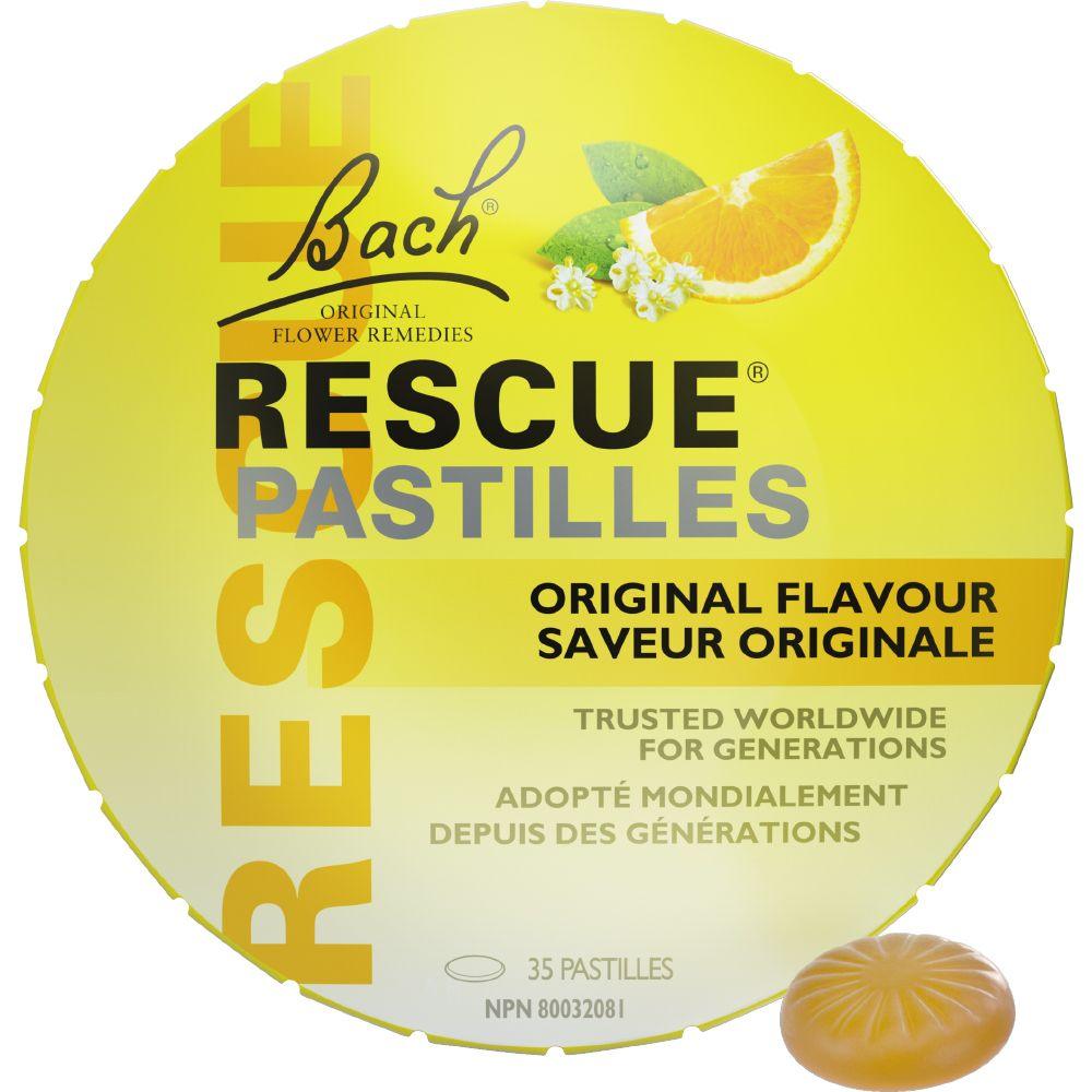 Rescue Remedy Pastilles Original Flavour 35 Pastilles Homeopathic at Village Vitamin Store