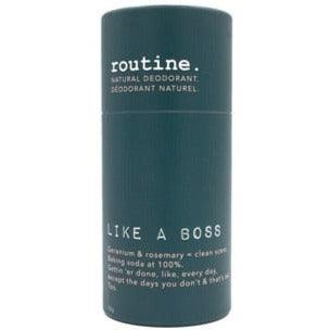 Routine Natural Deodorant Stick - Like A Boss - 50 g Deodorant at Village Vitamin Store