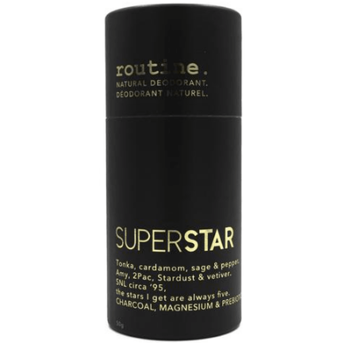 Routine Natural Deodorant Stick Superstar 50 grams Deodorant at Village Vitamin Store