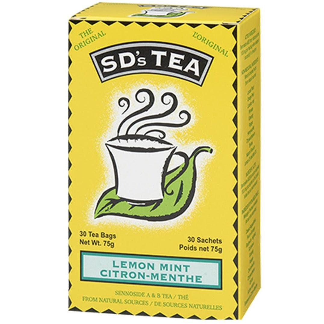 SD's Tea Lemon Mint 30 Tea Bags Food Items at Village Vitamin Store