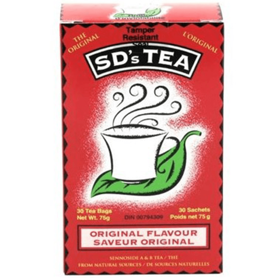 SD's Tea Original Tea 30 Tea Bags Food Items at Village Vitamin Store