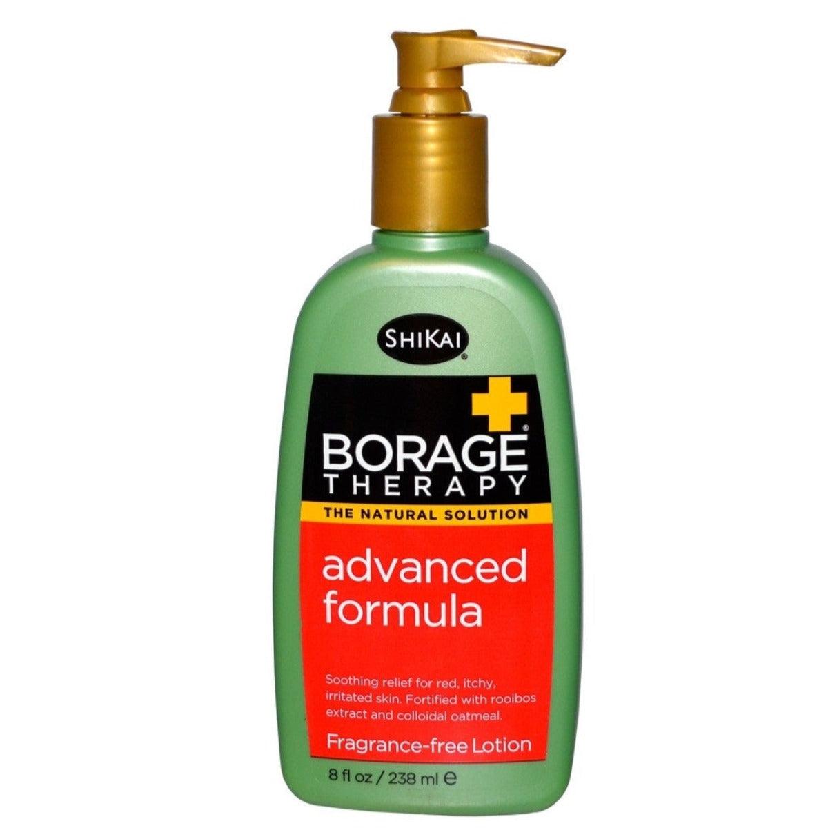 Shikai, Borage Therapy, Advanced Formula Lotion, Fragrance-Free, 238 ML Body Moisturizer at Village Vitamin Store