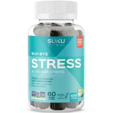 SUKU Vitamins Buh Bye Stress Zenful Matcha Decaffeinated Supplements - Stress at Village Vitamin Store