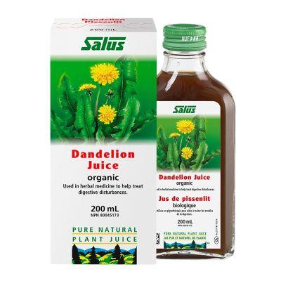 Salus Organic Dandelion Juice 200mL Supplements at Village Vitamin Store