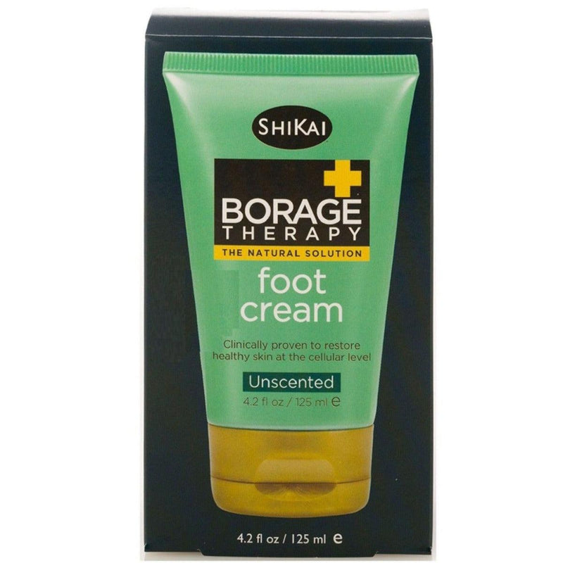 Shikai Borage Therapy Foot Cream Unscented 125mL Personal Care at Village Vitamin Store