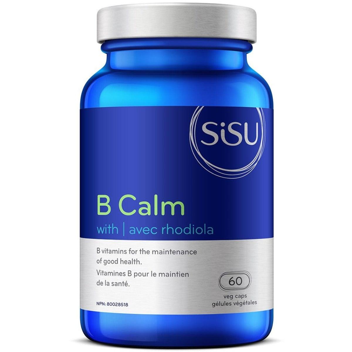 Sisu B Calm 60 Veggie Caps Supplements - Stress at Village Vitamin Store