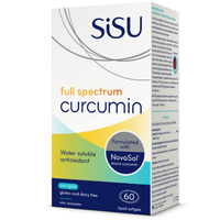 Sisu Full Spectrum Curcumin 60 Softgels Supplements - Turmeric at Village Vitamin Store