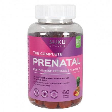 Suku Vitamins The Complete Prenatal 60 Gummies Supplements - Prenatal at Village Vitamin Store