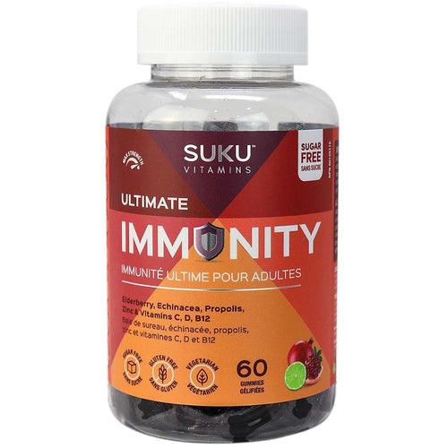 Suku Ultimate Immunity for Adults - 60 Gummies Supplements - Immune Health at Village Vitamin Store