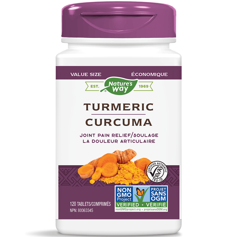 Nature's Way Turmeric 60 Tabs Supplements - Turmeric at Village Vitamin Store