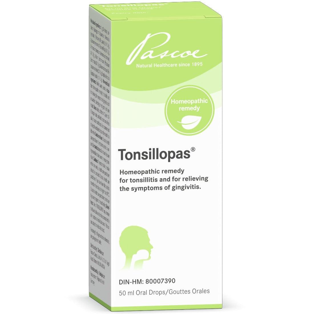 Pascoe Tonsillopas 50ML Homeopathic at Village Vitamin Store