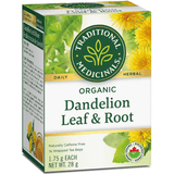 Teas Traditional Medicinals Organic Dandelion Leaf & Root 16 Tea Bags Traditional Medicinals