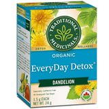 Teas Traditional Medicinals Organic Everyday Detox Dandelion 16 Tea Bags Traditional Medicinals
