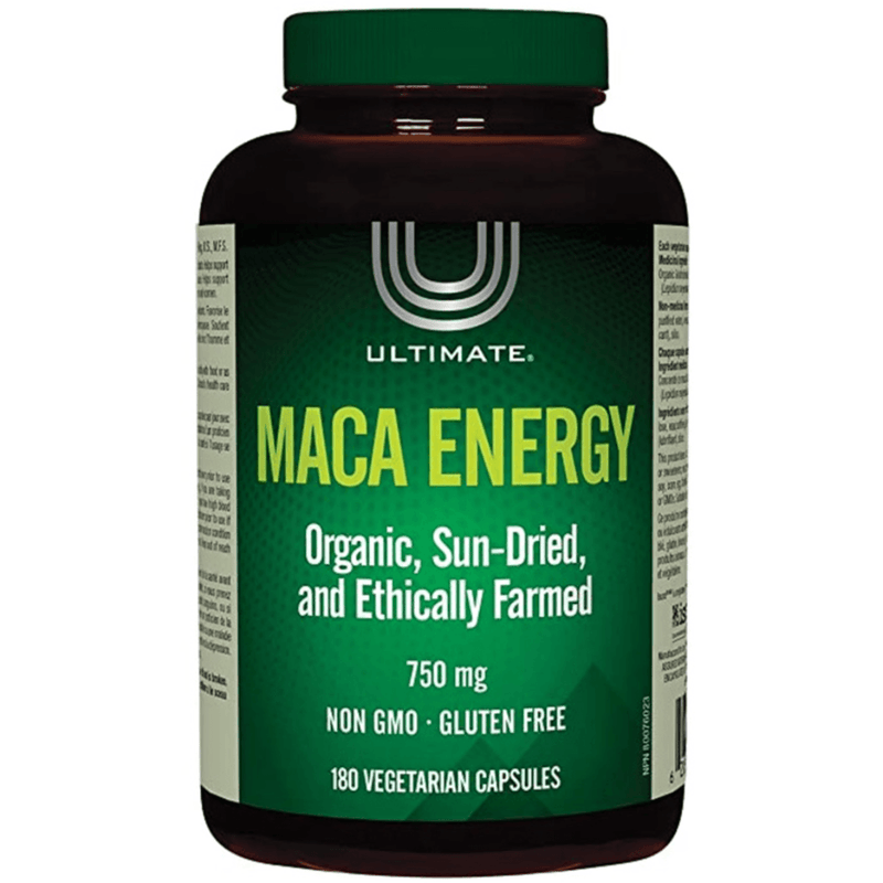 Ultimate Maca Energy 750mg 180 Veggie Caps Supplements - Intimate Wellness at Village Vitamin Store