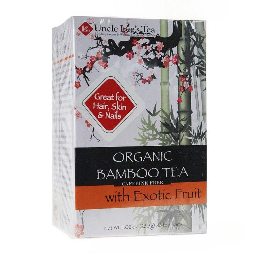 Teas Uncle Lee Organic Bamboo Exotic Tea with exotic Fruit Uncle Lees