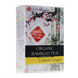 Teas Uncle Lee's Organic Bamboo Tea Lemon Ginger 18 Tea Bags Uncle Lees