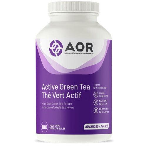 AOR Active Green Tea 90 Veggie Caps Supplements at Village Vitamin Store