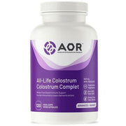 AOR All-Life Colostrum 500mg 120 Veggie Caps Supplements at Village Vitamin Store
